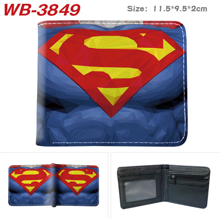 Women's & Men's & Series Super Hero Derivatives Cartoon Full Men's Wallets