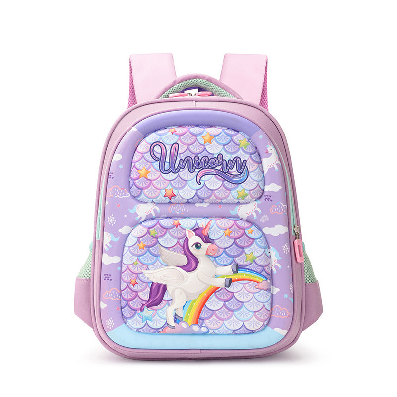 Children's Three-dimensional Hard Shell Cartoon Cute Primary Elementary School Students' Schoolbags