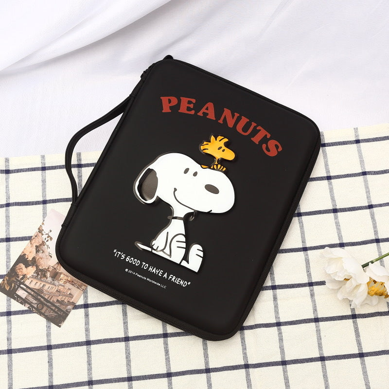 Sacs de protection originaux pour tablette et clavier portable Snoopy Hardshell