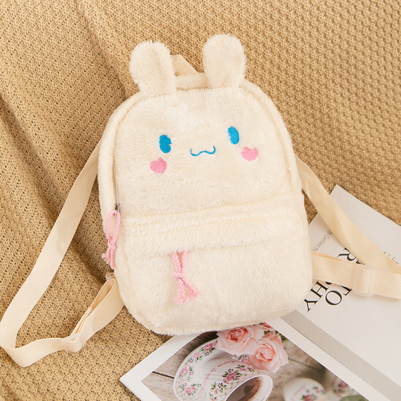 Cartoon Clow Plush Female Heart Cute Storage Small Bags