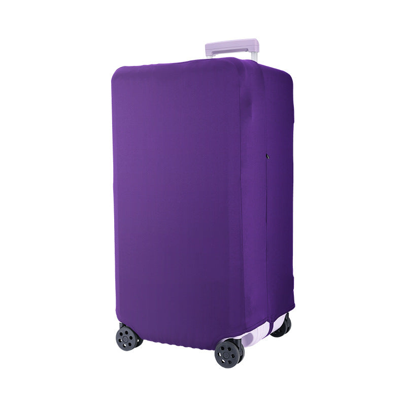 Solid Color Suitcase Cover Protective Thickened Travel Bags