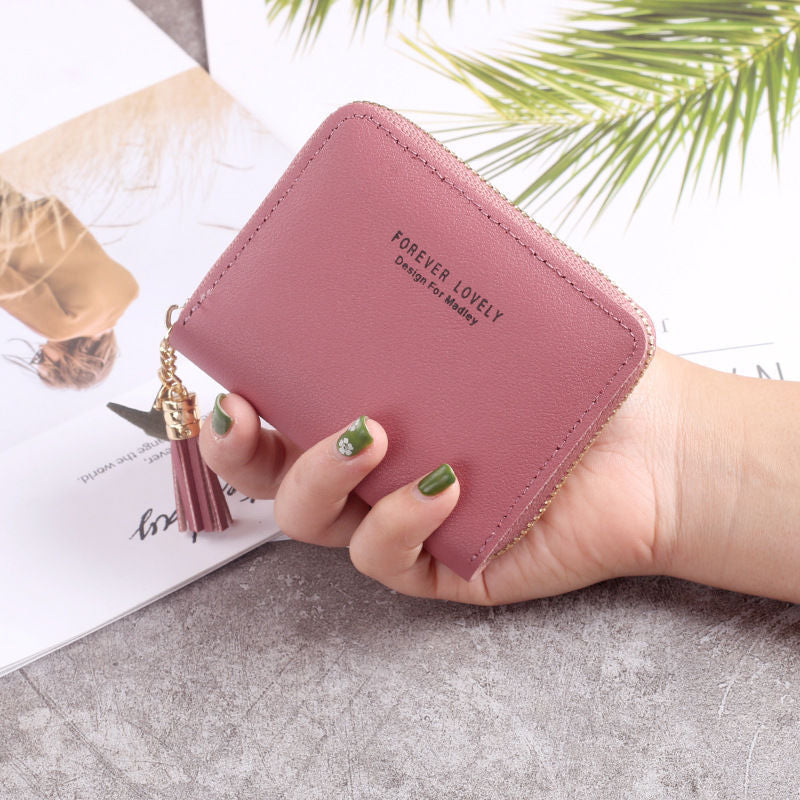 Short Tassel Little Star Female Cute Ladies Wallets