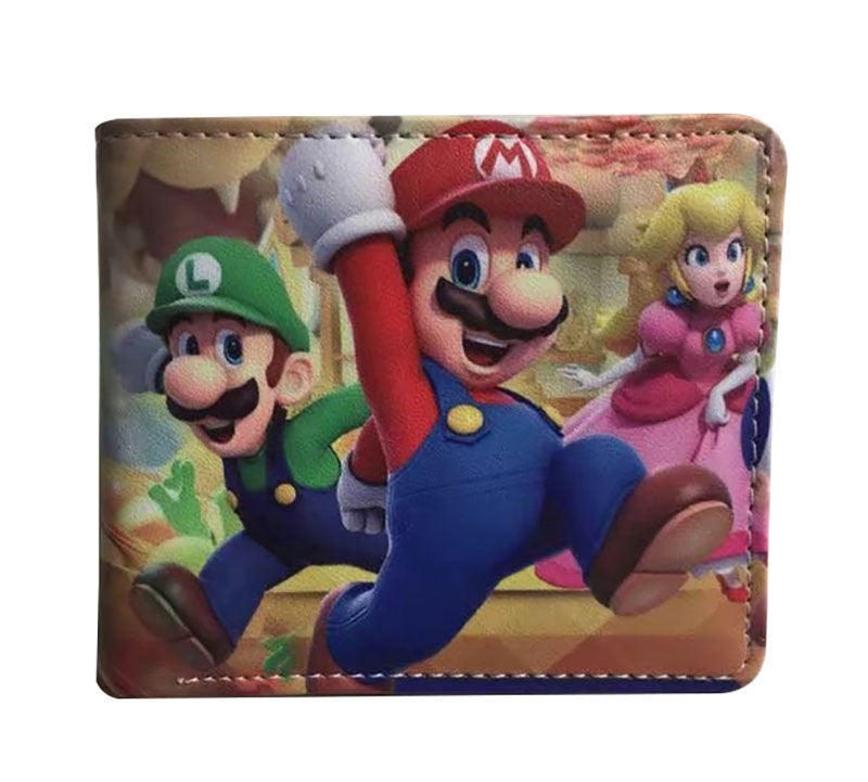 Women's & Men's & Mary Short Fashion Trend Mario Ladies Wallets