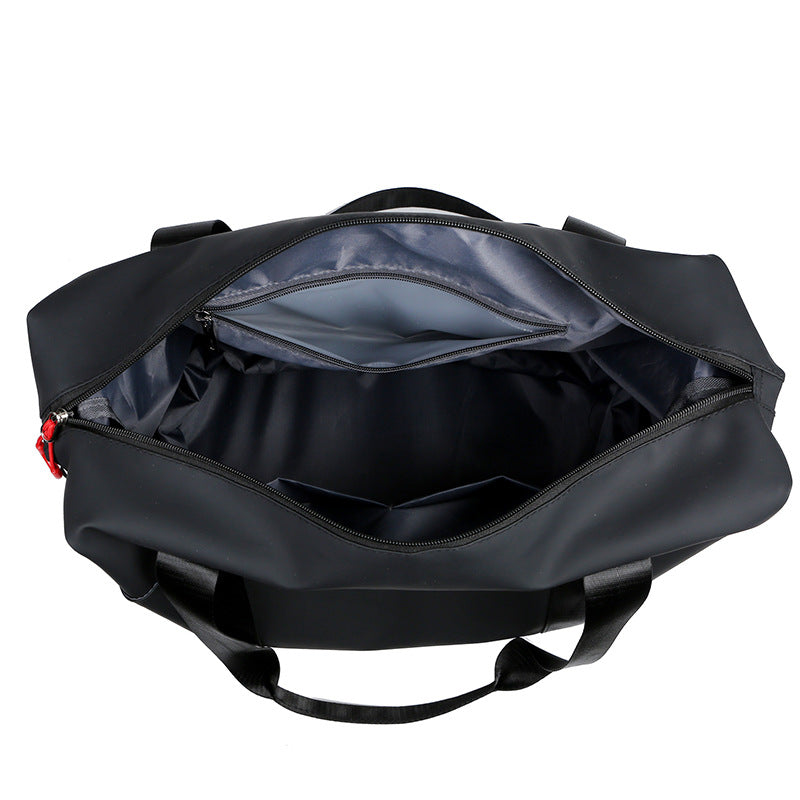 Men's Dry Wet Separation Retractable Large Capacity Travel Bags