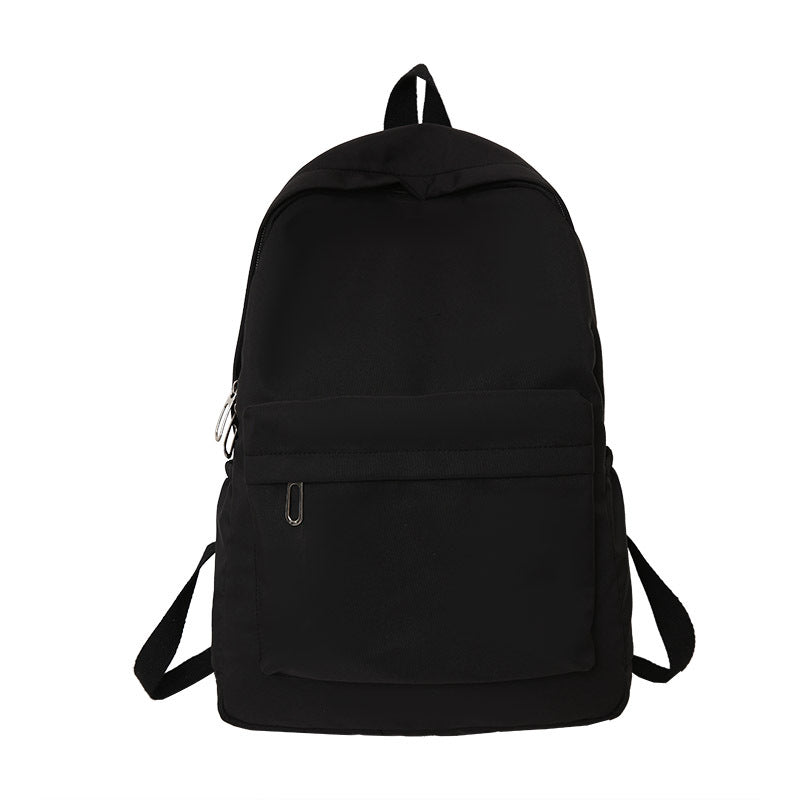 Large Capacity Fashionable Korean Style Solid Backpacks