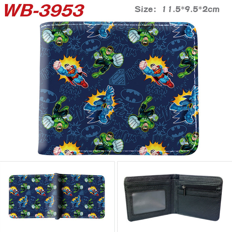 Women's & Men's & Series Super Hero Derivatives Cartoon Full Men's Wallets