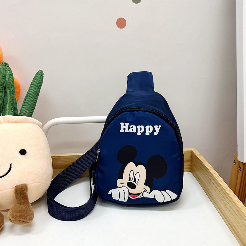 Children's Boys Cute Trendy Canvas Fashion Children's Waist Packs