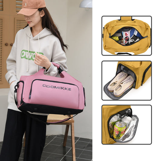 Short Business Trip Female Large Capacity Dry Travel Bags