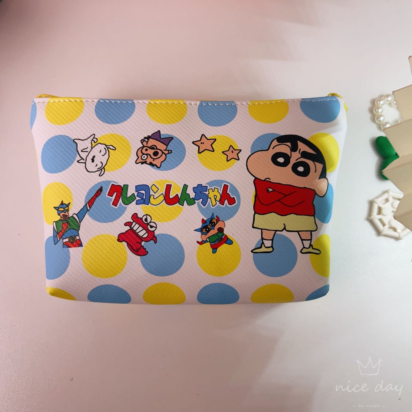 Cartoon Storage Clow Clip Doll Machine Cosmetic Bags