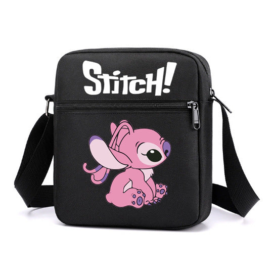 Comfortable Graceful Star Stitch Lunch Box Elementary School Students' Schoolbags