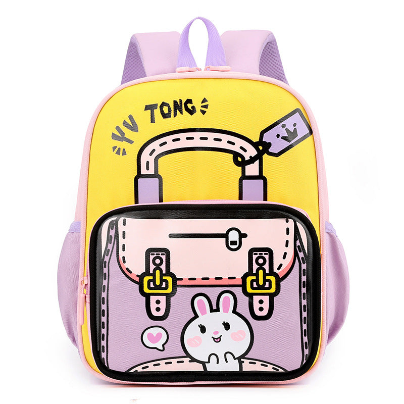 Children's Cartoon Secondary Large Class Preschool Boys Kindergarten School Bags