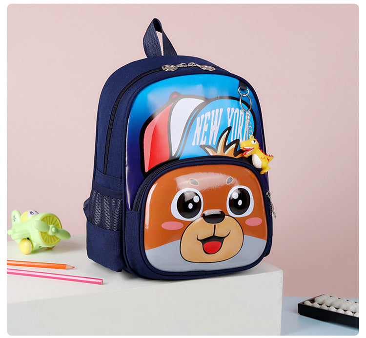 Children's Cartoon Cute Boy Years Old Burden Kindergarten School Bags