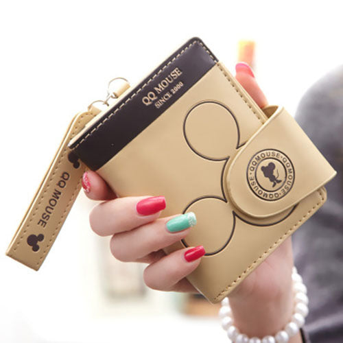 Chic Korean Style Cute Refreshing Zipper Ladies Wallets