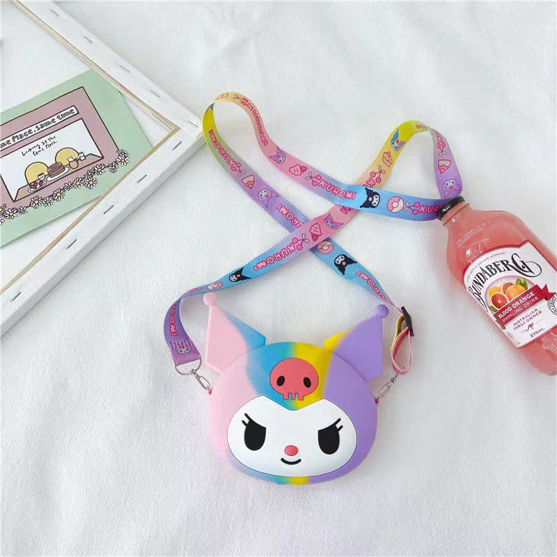 Stall Cartoon Silicone Soft Western Style Coin Purses