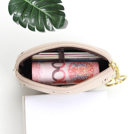 Women's Fresh Sweet Beauty Small Printing Coin Purses