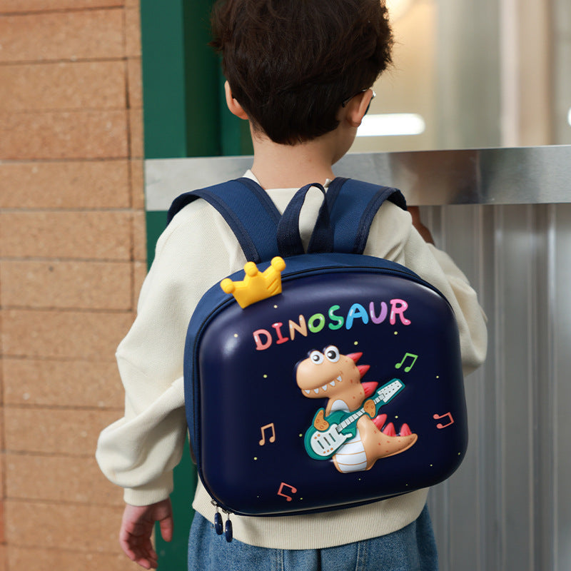 Children's Cartoon Rabbit Cute Dinosaur With Light Kindergarten School Bags