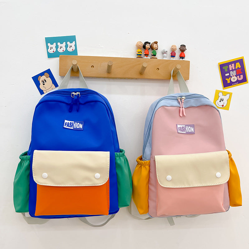 Fashion Korean Style Large Capacity Primary Trendy Children's Backpacks