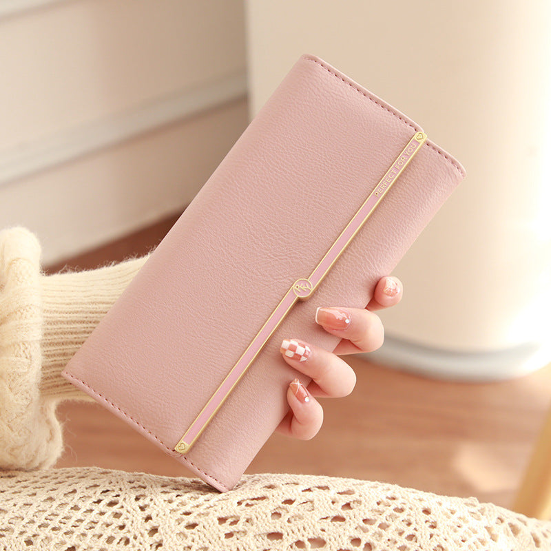 Women's Korean Style Fashion Long Wild Ladies Wallets