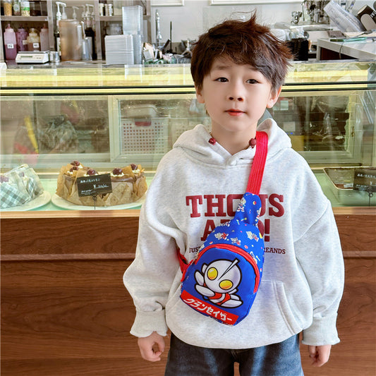 Children's Glamorous Cartoon Cute Fashion Nylon Children's Waist Packs