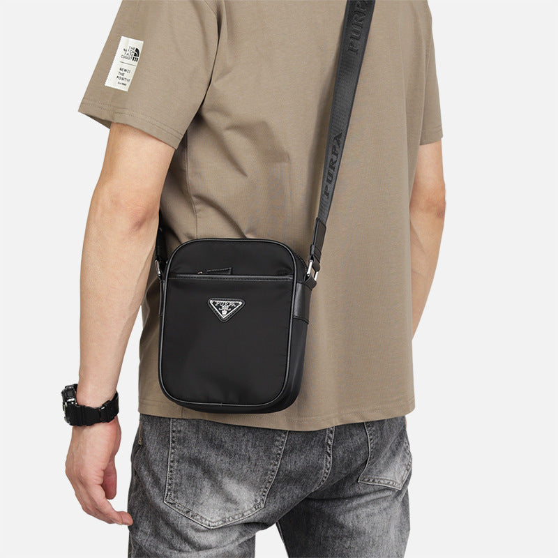 Men's Parachute Nylon Cloth Commuter Three-in-one Fashion Men's Shoulder Bags