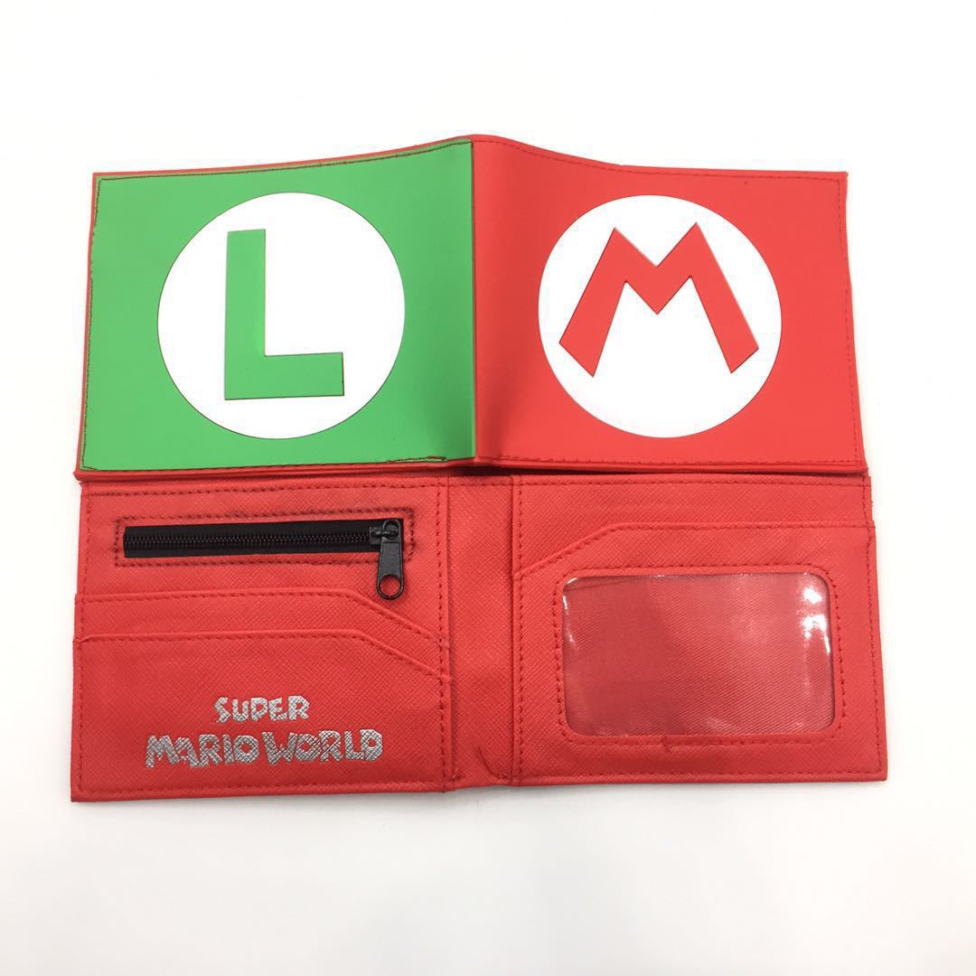 Super Mary Game Anime Peripheral Mario Coin Purses