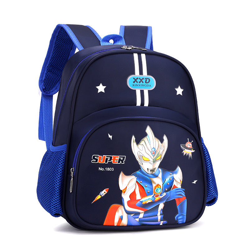 Cartoon Boys First-class Cute Lightweight Primary Kindergarten School Bags