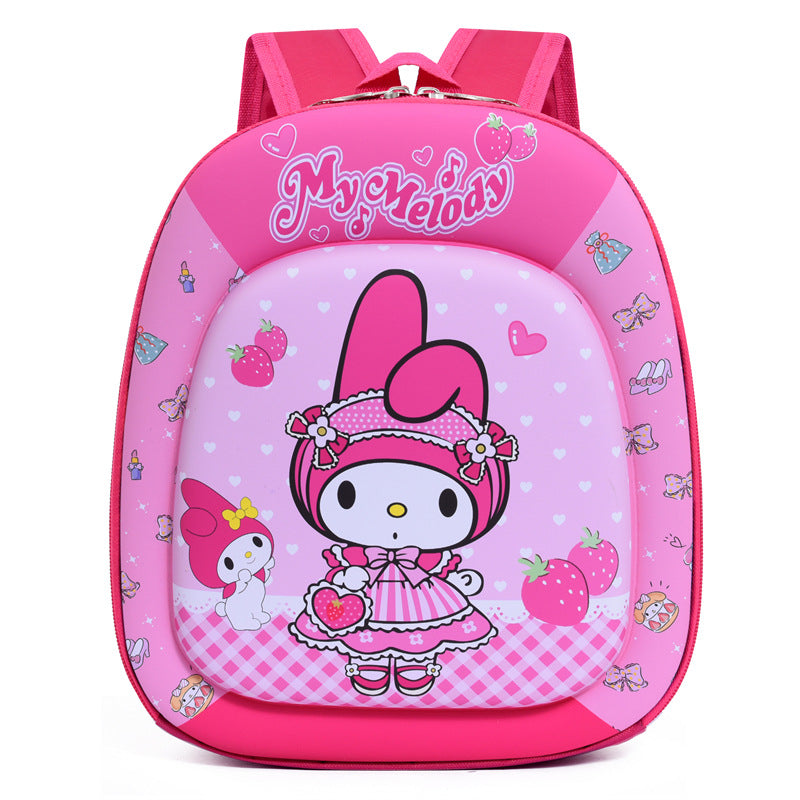 Children's Hard Shell Clow Year-old Lightweight Cartoon Kindergarten School Bags