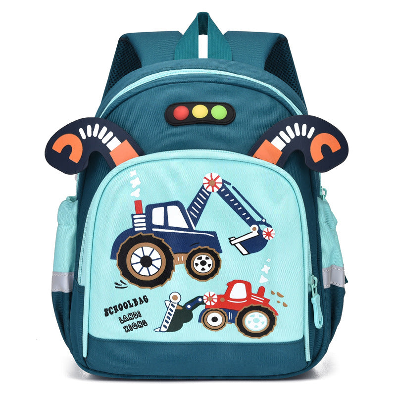 Children's Cool Boys Cute Cartoon Trendy Kindergarten School Bags