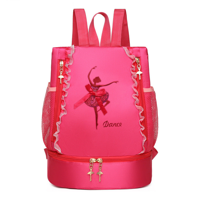 Children's Dance Double Latin Ballet Printable Princess Backpacks