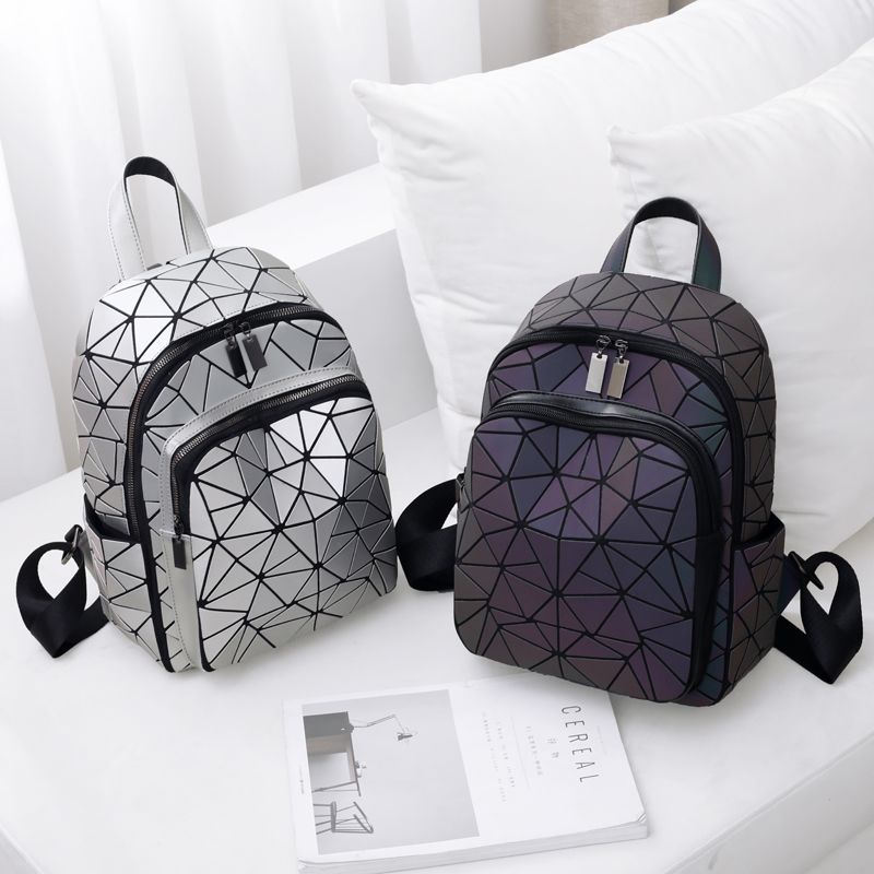 Women's Fashion Trendy Luminous Color Changing Western Backpacks