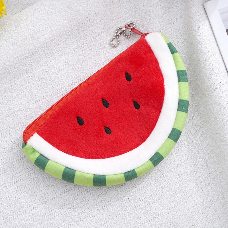 Children's Cute Watermelon Hanging Decorations Night Market Coin Purses