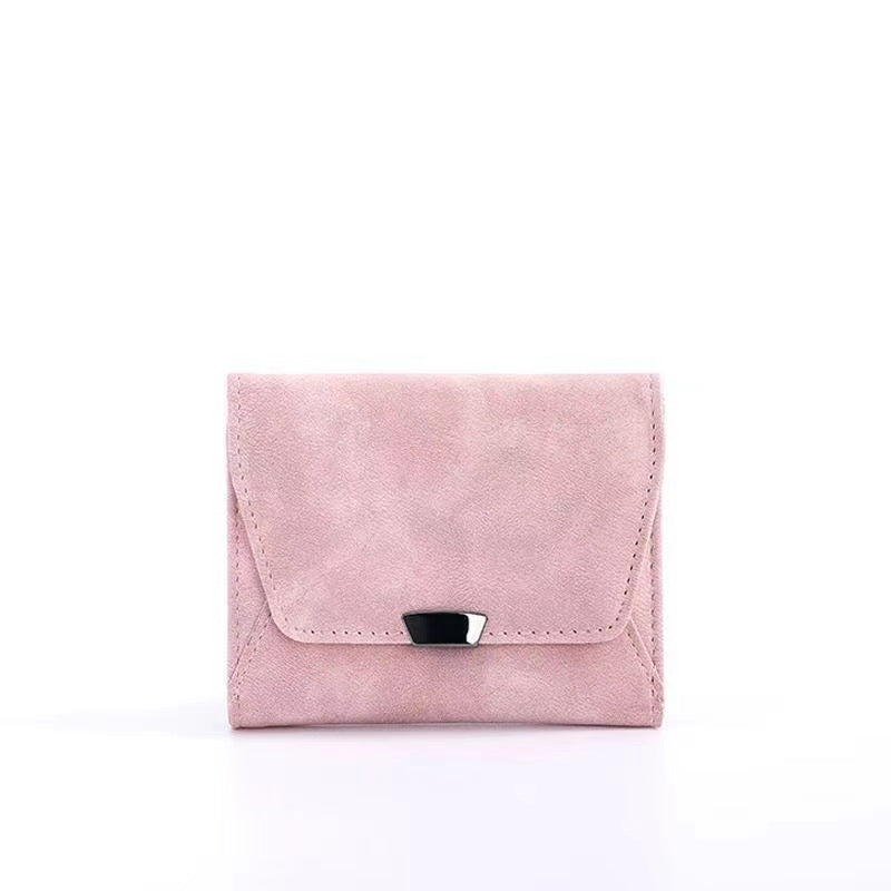 Petit porte-monnaie court de Style coréen pour femmes, Simple et à la mode