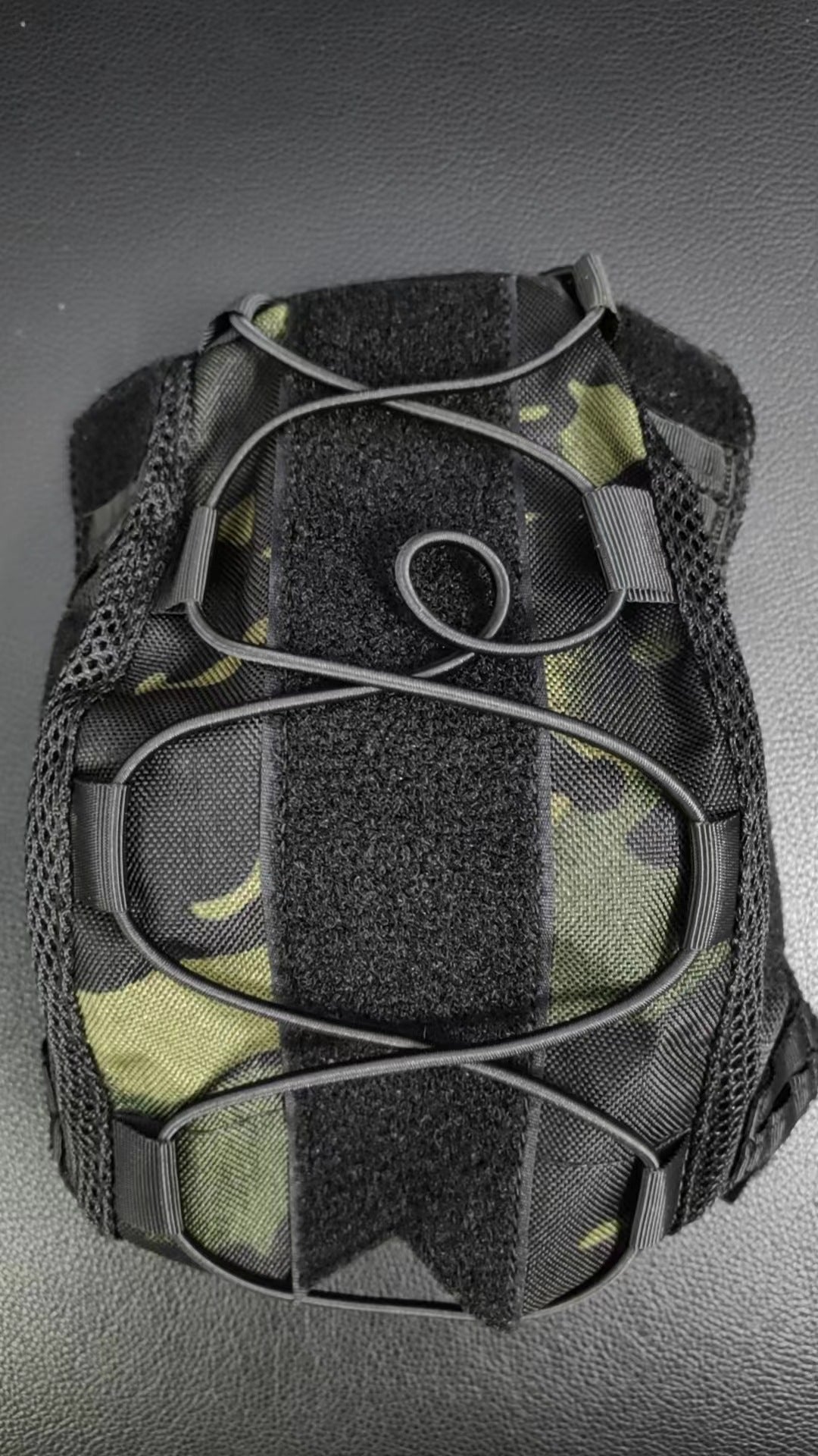 Housse de Camouflage en tissu pour casque, sacs d'extérieur à corde serrée