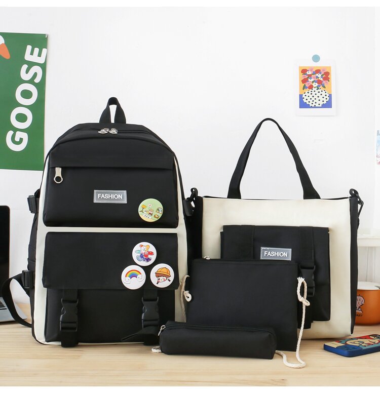 Korean Style Junior High Primary Mori Grade Three Backpacks