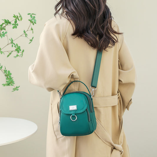 Color Simple Fashion Trendy Temperament Lady Crossbody Bags