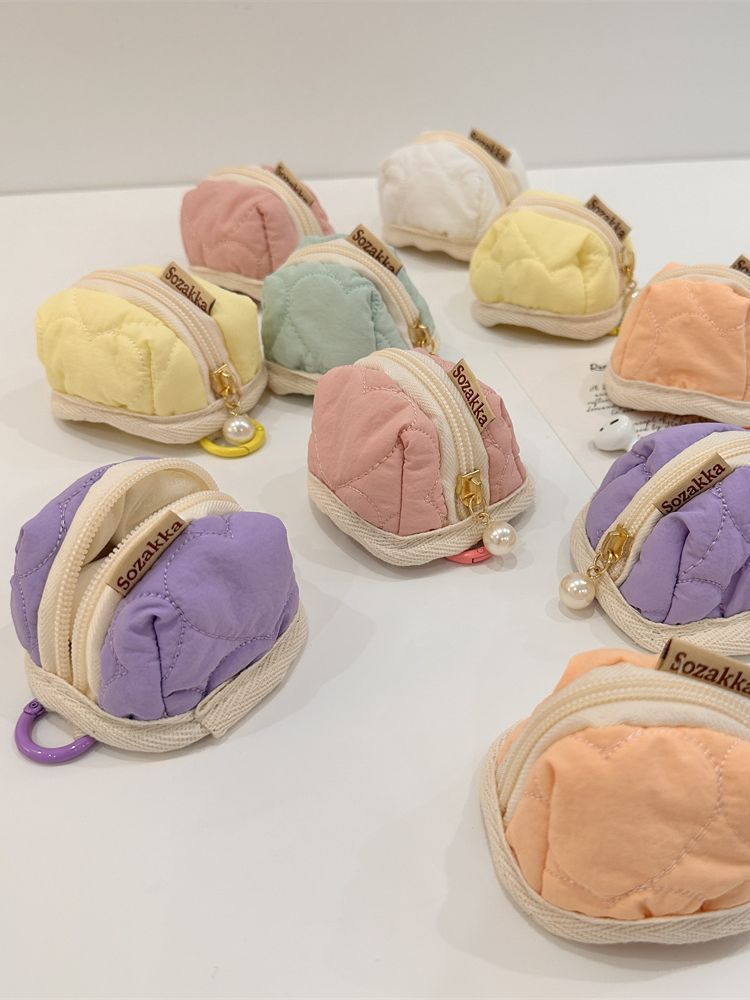 Simple Lovely Heart-shaped Soft Applicable Protective Cosmetic Bags