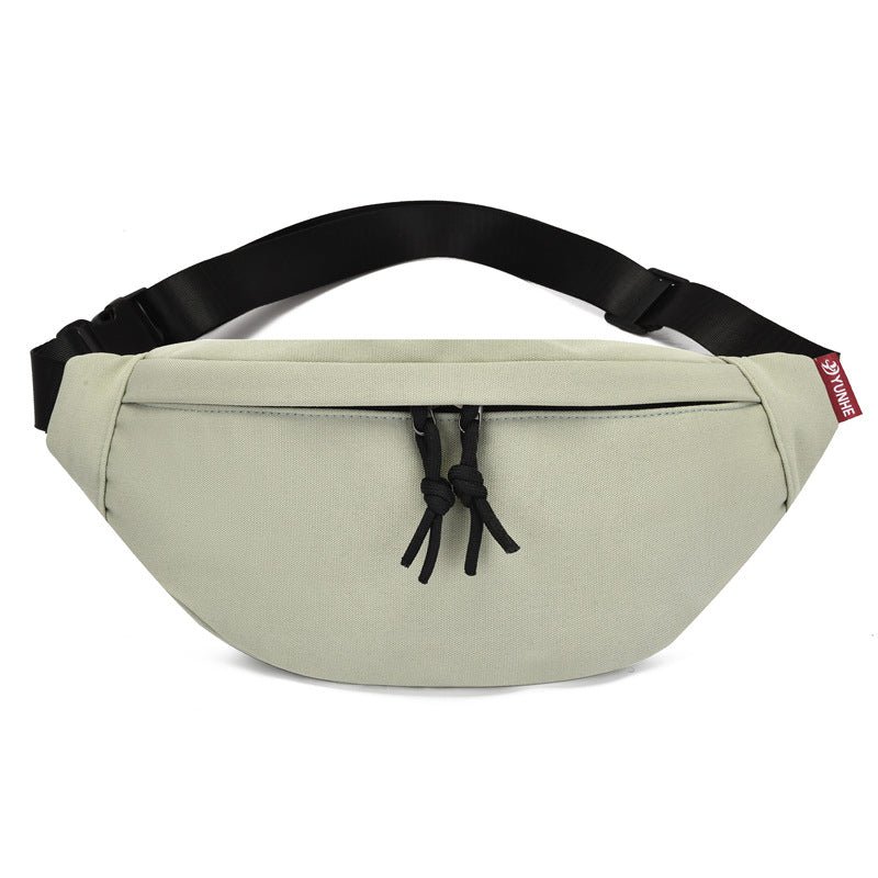 Women's Fashion Trendy Solid Color Simple Oxford Cloth Large Waist Packs