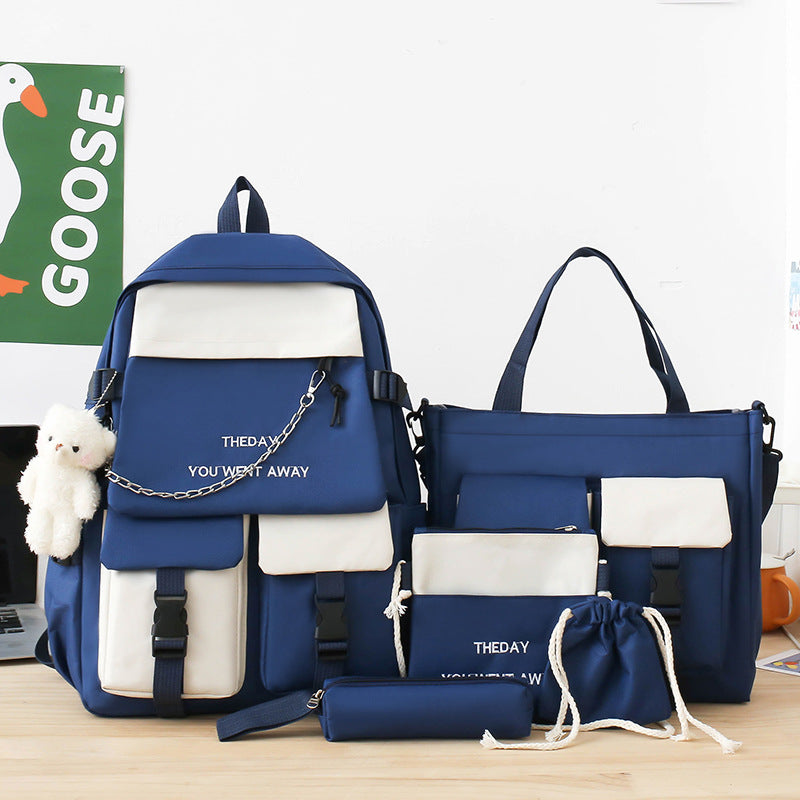 High Korean Style Mori Trendy Cool Elementary School Students' Schoolbags