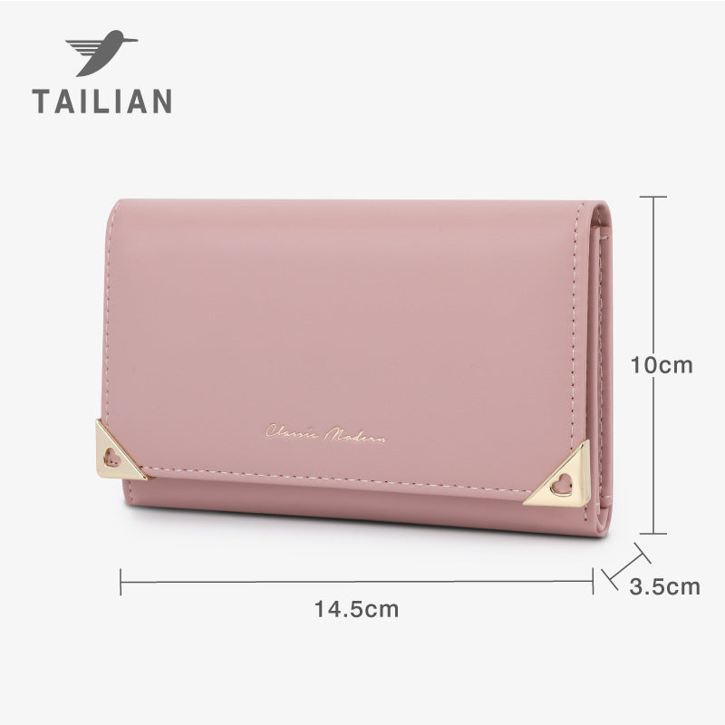 Trendy Large Capacity Fashion High Sense Ladies Wallets