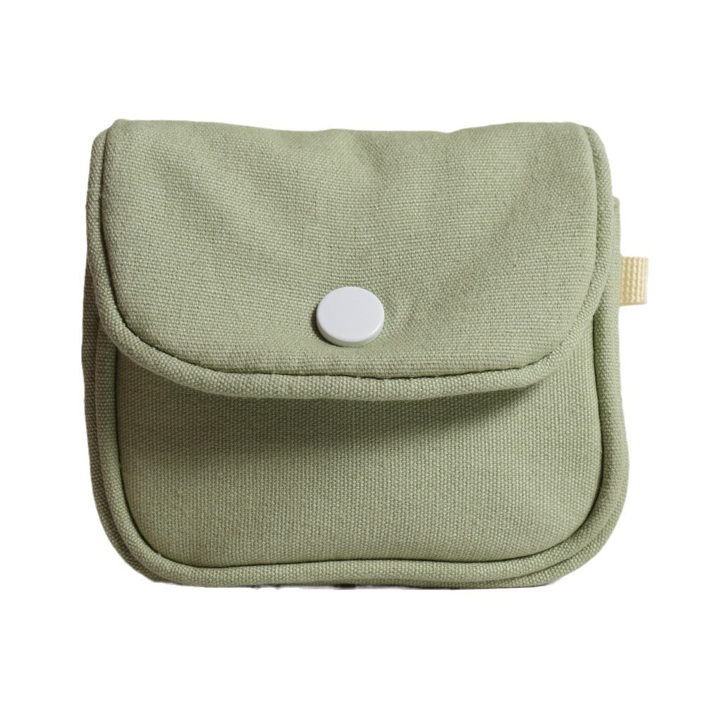 Small Canvas Cloth Portable Pocket Makeup Coin Purses