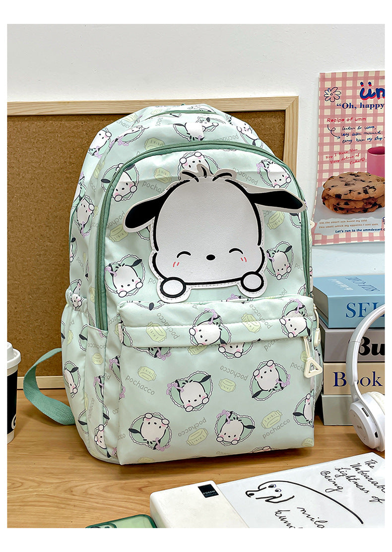 Cartoon Primary Grade Junior High Female Printed Kindergarten School Bags