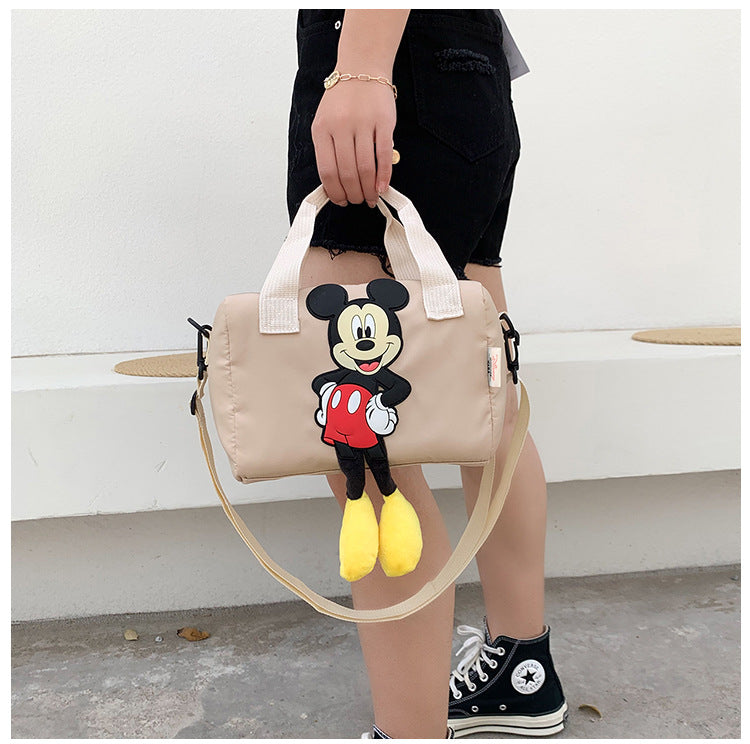 Children's Cute Pattern Bowling Fashion Portable Children's Shoulder Bags