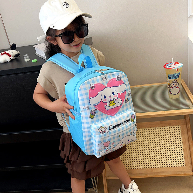 Children's Cartoon Cute Male Female Spine Protection Lightweight Children's Backpacks