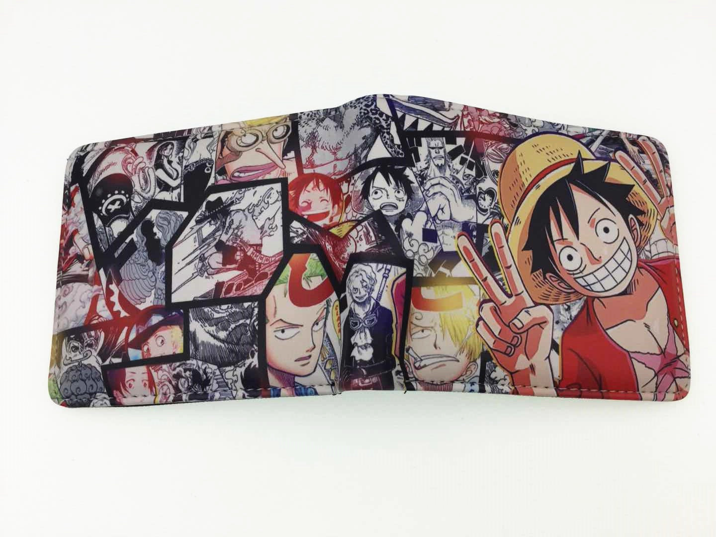 Piece Anime Peripheral Short Trendy Unique Ladies Wallets