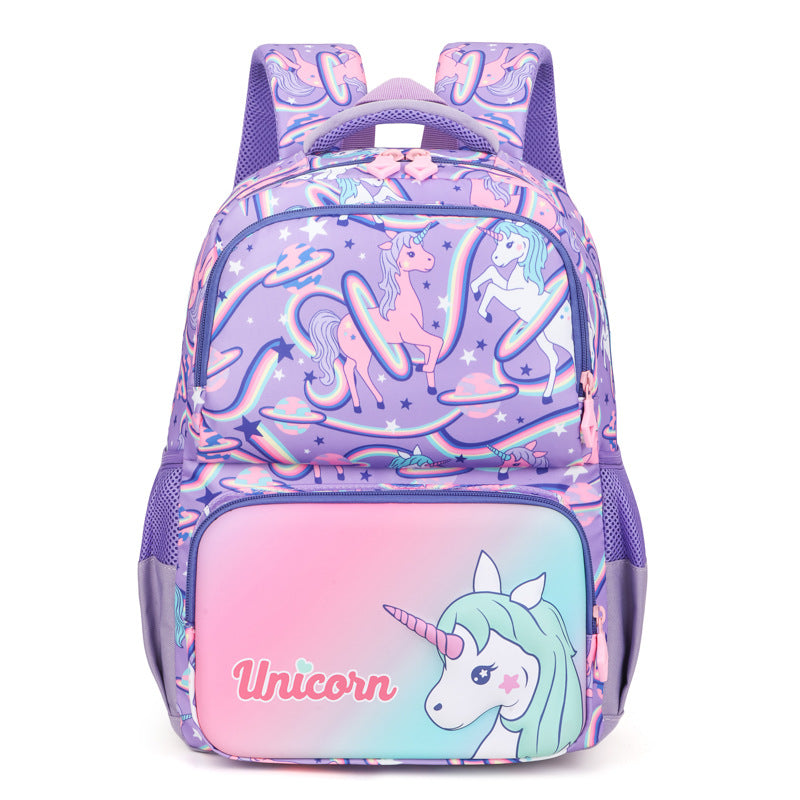 Capacity Cute Cartoon Spine Protection For Elementary School Students' Schoolbags