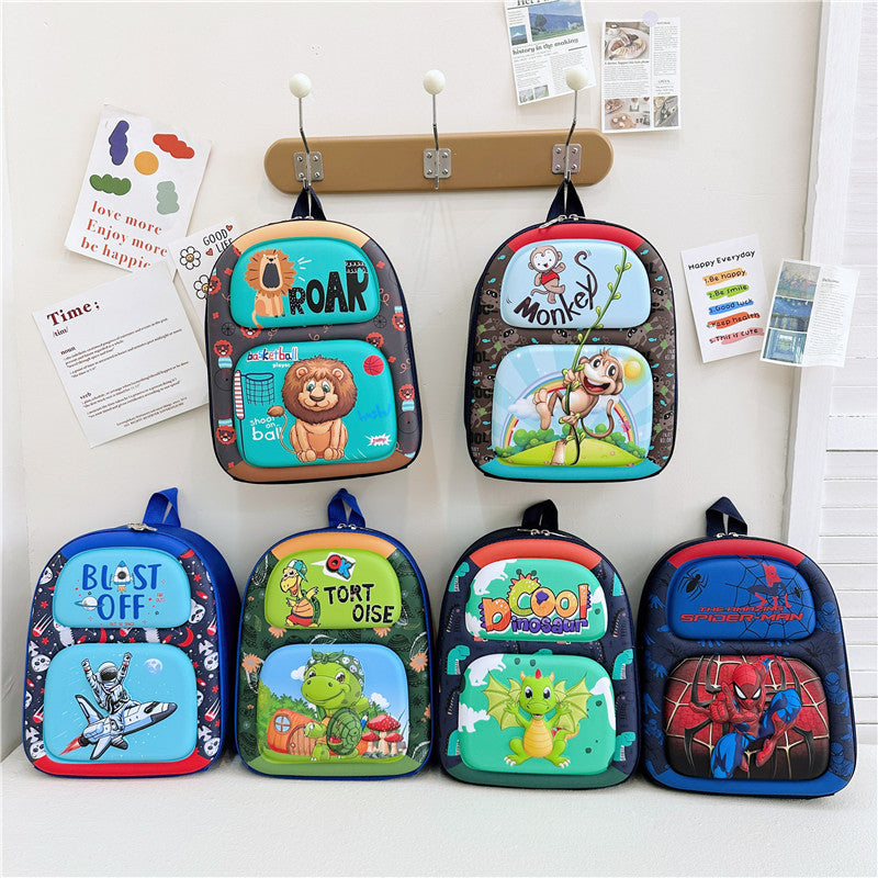 Children's Cartoon Hard Cute Small For Babies Kindergarten School Bags