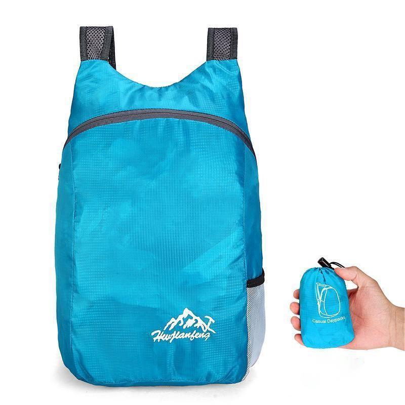 Women's & Men's & Folding Storage Skin Waterproof Printed Sports Backpacks