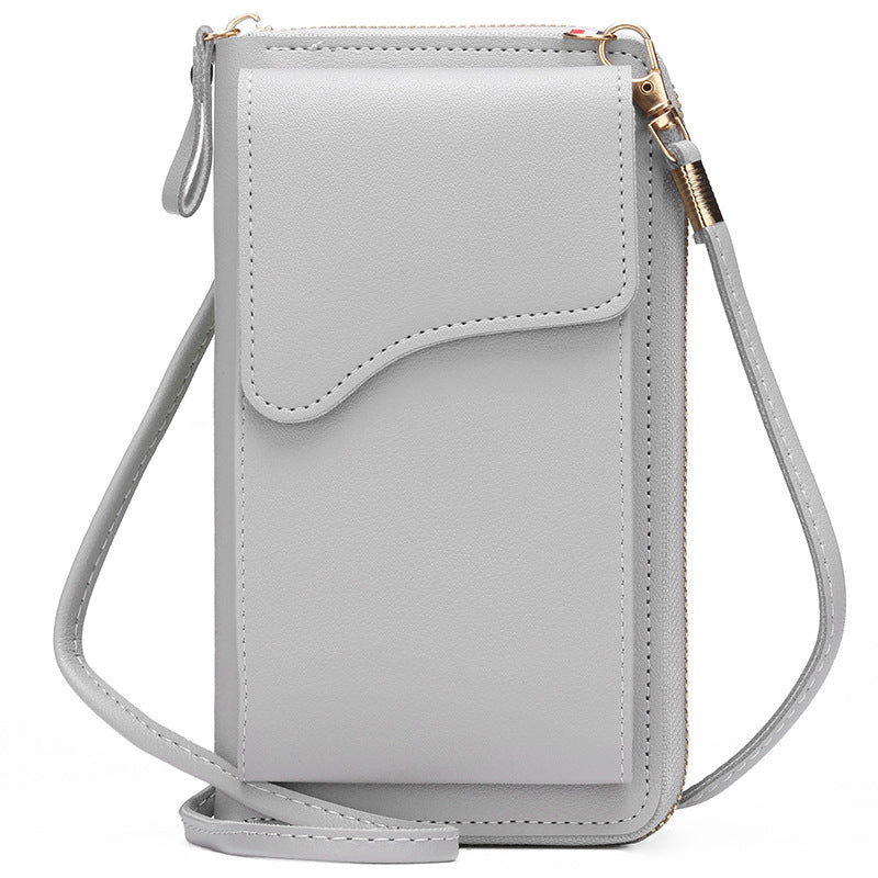 Sacs de téléphone de grande capacité de style coréen de mode simple pour femmes