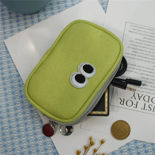 Mini Cartoon Cute Korean Zipper Compartment Coin Purses