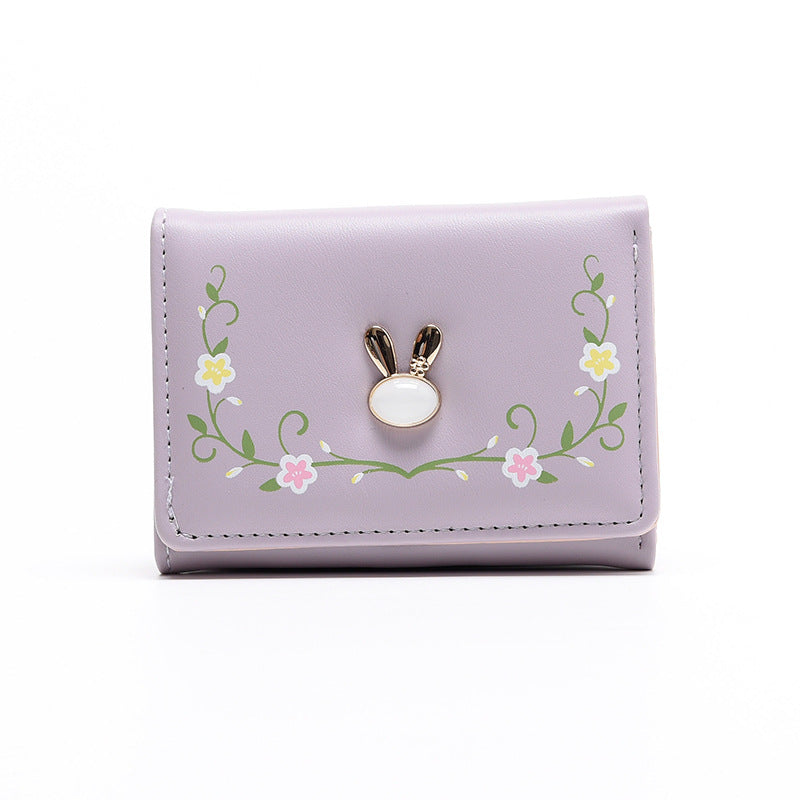 Women's Korean Female Short Simple Clutch Fashion Ladies Wallets